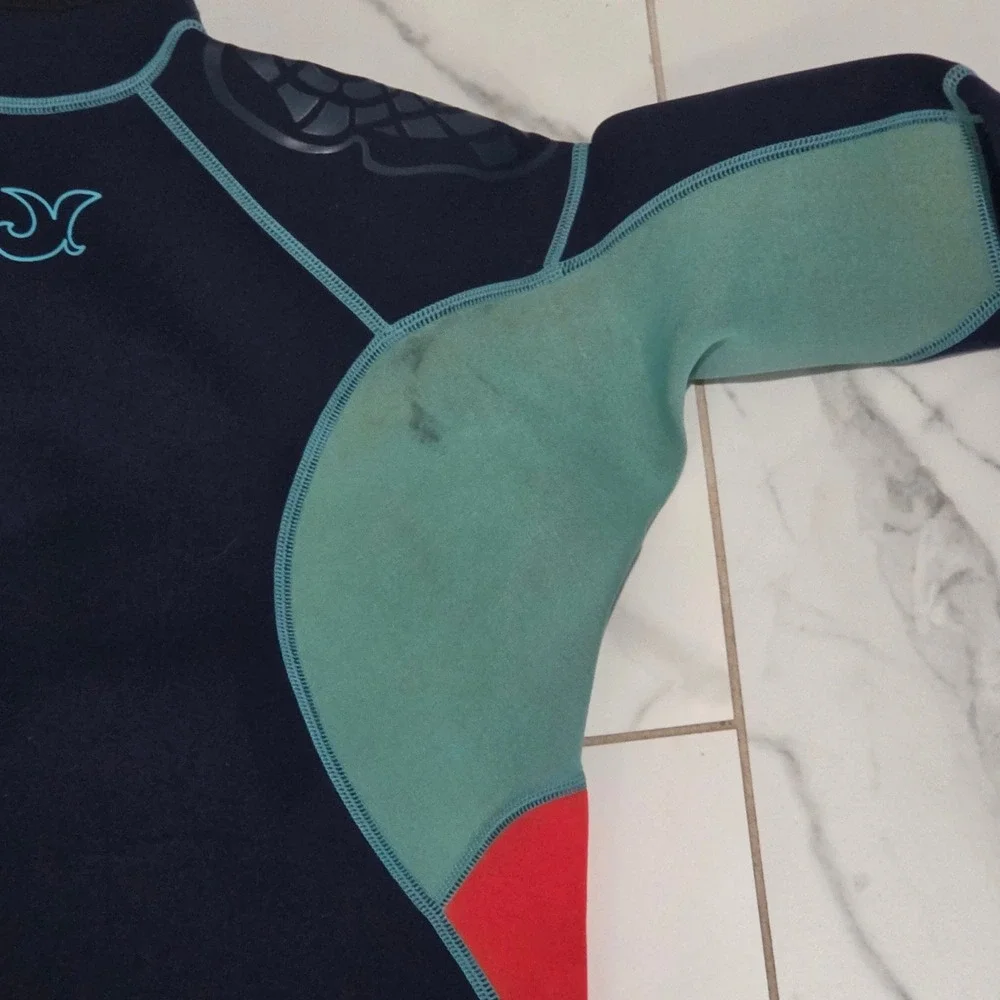 Xuker Wetsuit Womens Medium Navy Blue Full Body Neoprene Scuba Surf